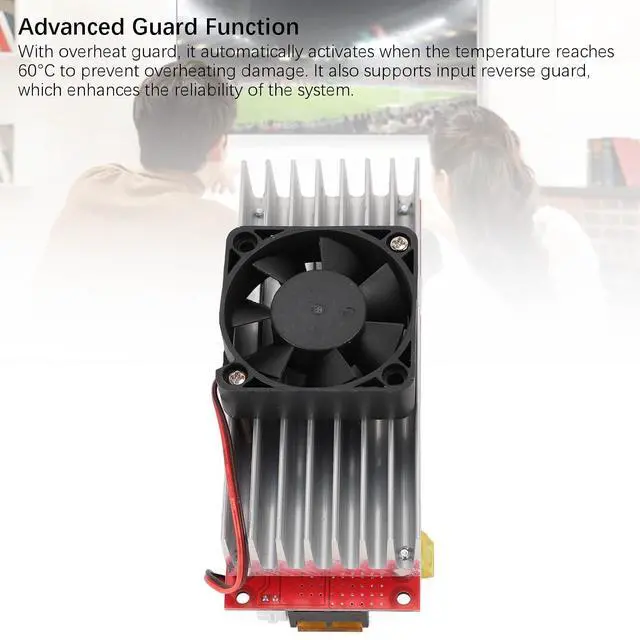 Alt view image 3 of 7 - 1800W 40A DC to DC Boost Power Module, 10V60V to 1290V Step Up Converter for Industrial Equipment, High Power Consumption Applications with Overheat Guard, Supports High Currents