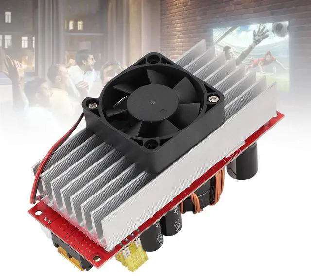 Alt view image 4 of 7 - 1800W 40A DC to DC Boost Power Module, 10V60V to 1290V Step Up Converter for Industrial Equipment, High Power Consumption Applications with Overheat Guard, Supports High Currents