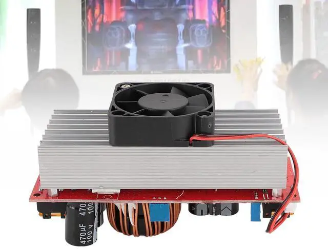 Alt view image 6 of 7 - 1800W 40A DC to DC Boost Power Module, 10V60V to 1290V Step Up Converter for Industrial Equipment, High Power Consumption Applications with Overheat Guard, Supports High Currents
