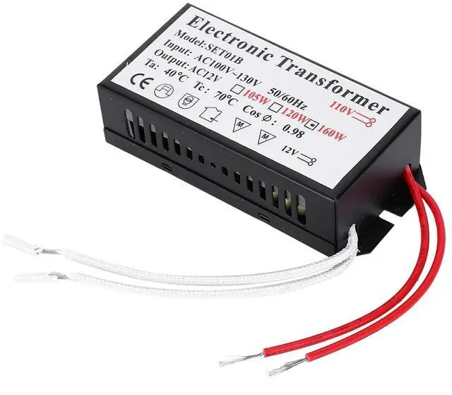Main image of Full Power No Noise Electronic Transformer, Voltage Converter, Large Allowance Stable for Transformer (160W)