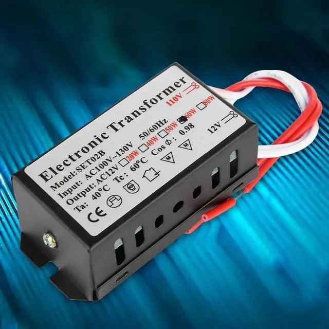 Main image of Full Power No Noise Electronic Transformer, Voltage Converter, Large Allowance Stable for Transformer (60W)