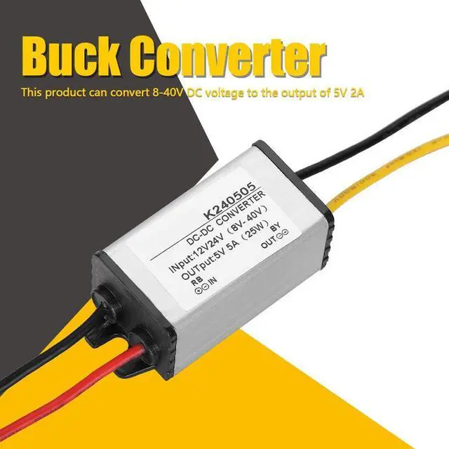 Alt view image 3 of 6 - Converter, 12V Power Converter, DC Converter for Car LED Screen Fan Motor