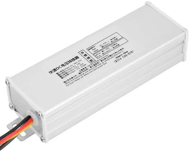 Main image of Voltage Transformer, 3P Male 240W 20A DC Voltage Converter, 6.3 Insert Spring Small for External Wiring Sensor Applications