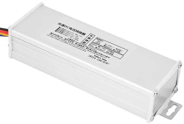 Alt view image 4 of 7 - Voltage Transformer, 3P Male 240W 20A DC Voltage Converter, 6.3 Insert Spring Small for External Wiring Sensor Applications