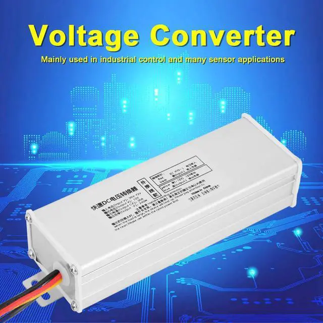 Alt view image 7 of 7 - Voltage Transformer, 3P Male 240W 20A DC Voltage Converter, 6.3 Insert Spring Small for External Wiring Sensor Applications