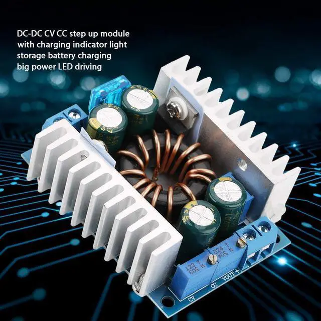Alt view image 2 of 5 - Step Up Voltage Converter, Stable Output High Conversion Efficiency Boost Module for Battery Pack Charging
