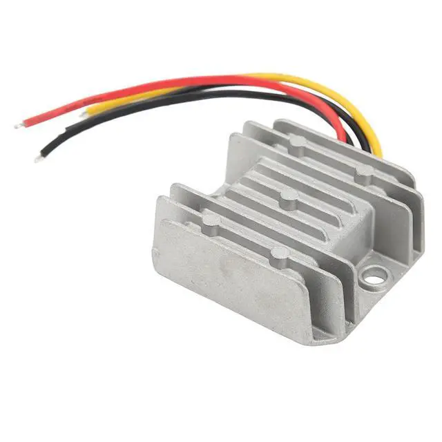 Alt view image 2 of 7 - Boost Converter, IP67 DC 19V 5A Output Voltage Regulator Wide Application DC 9-16V Input Overload for LED
