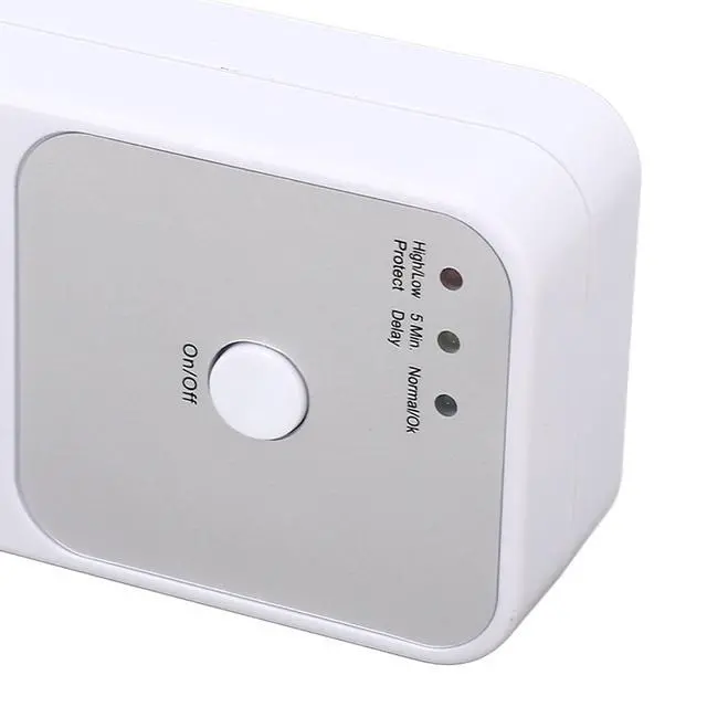 Alt view image 6 of 7 - Voltage Protector, Power Protector Outlet, Refrigerator Voltage Regulator, 120V Multi Function Plug with Wall Mount Power for TV PC Home Appliance