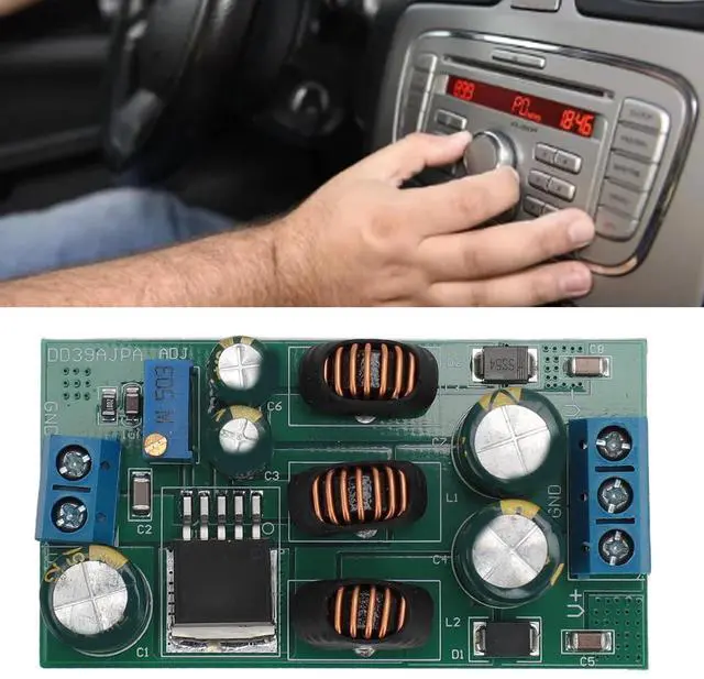 Alt view image 2 of 7 - Boost Module, Adjustable DC to DC Power Converter 3.6-30V Input 3-30V Output 20W, with High Efficiency 68-89%, for Amplifier Audio RS485 LCD Power Supply