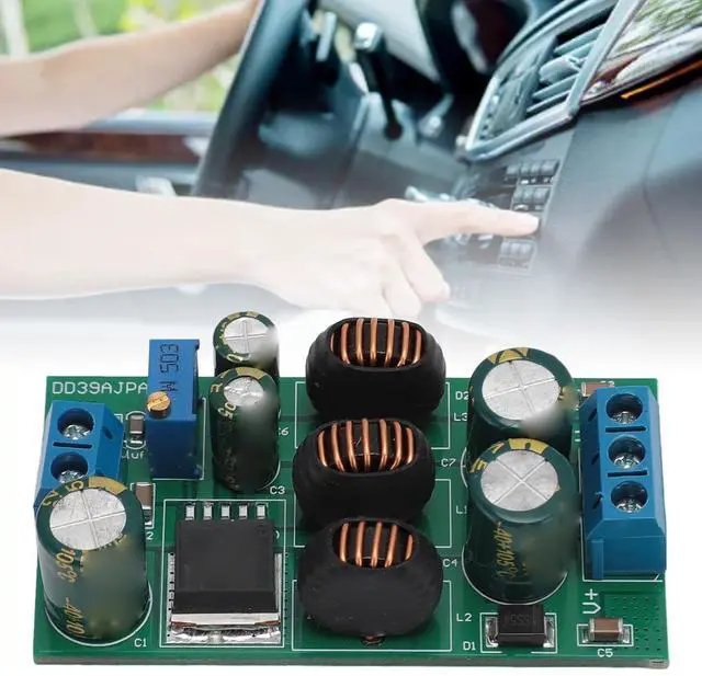 Alt view image 3 of 7 - Boost Module, Adjustable DC to DC Power Converter 3.6-30V Input 3-30V Output 20W, with High Efficiency 68-89%, for Amplifier Audio RS485 LCD Power Supply