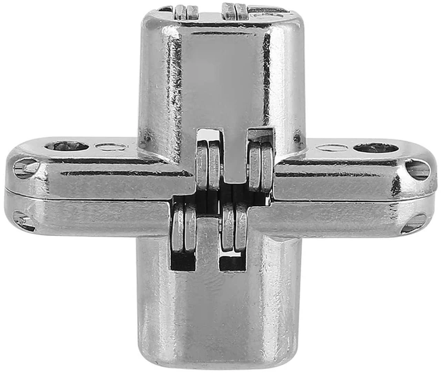 Alt view image 3 of 7 - Hinge, Hinge Bearing Silver Hidden Hinges Table Hinge, Friends Home for Door Famliy (Extra Small)