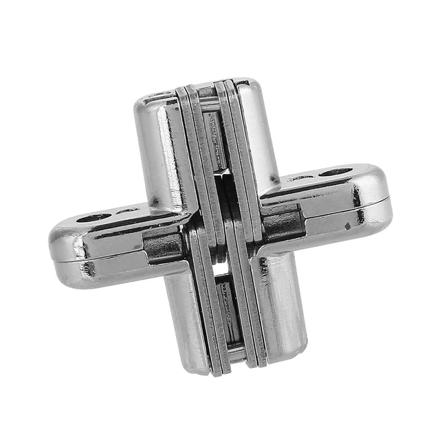 Alt view image 2 of 7 - Hinge, Hinge Bearing Silver Hidden Hinges Table Hinge, Friends Home for Door Famliy (Extra Small)