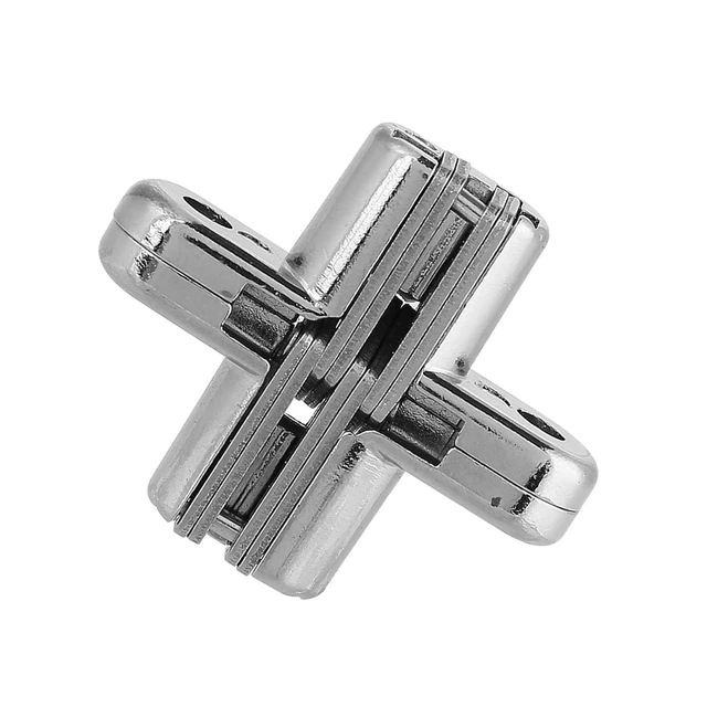 Alt view image 5 of 7 - Hinge, Hinge Bearing Silver Hidden Hinges Table Hinge, Friends Home for Door Famliy (Extra Small)