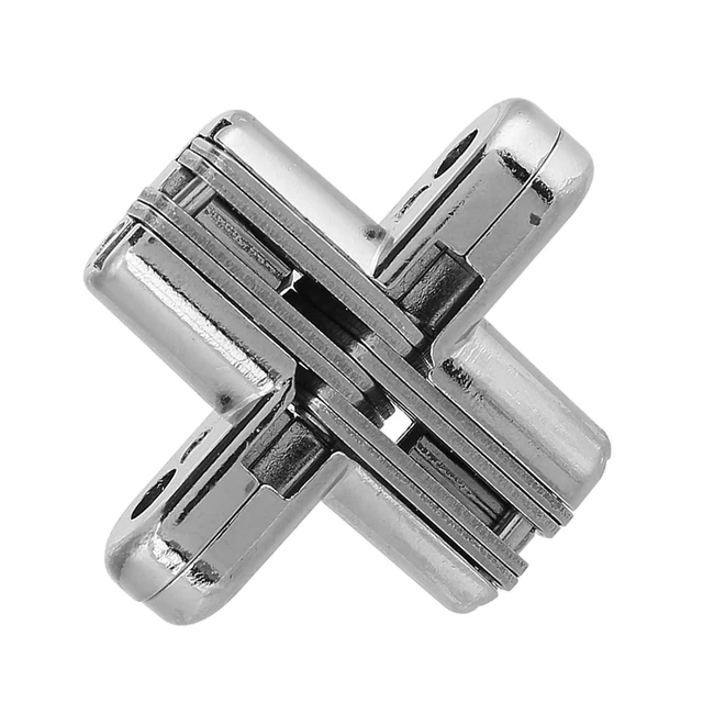 Alt view image 7 of 7 - Hinge, Hinge Bearing Silver Hidden Hinges Table Hinge, Friends Home for Door Famliy (Extra Small)