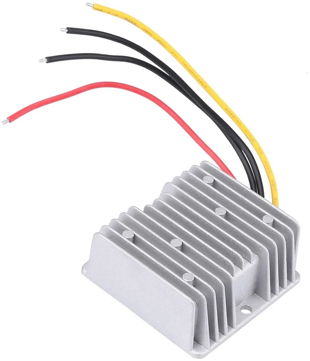 Alt view image 2 of 6 - Aluminum Alloy Housing Boost Module, Power StepDown Module, Ip68 Vibration for Converting 8V~40Vdc to 12Vdc Over Current