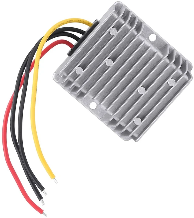 Alt view image 4 of 6 - Aluminum Alloy Housing Boost Module, Power StepDown Module, Ip68 Vibration for Converting 8V~40Vdc to 12Vdc Over Current