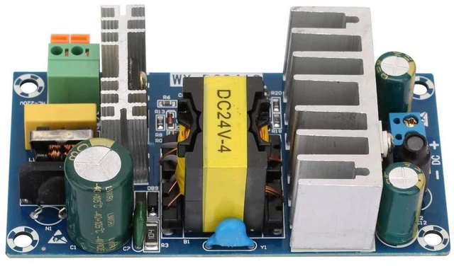 Alt view image 5 of 6 - DC24V 4-6A Output 100W High Power Power Supply Module, Switching Power Supply Module, for Shortcircuit Over Current