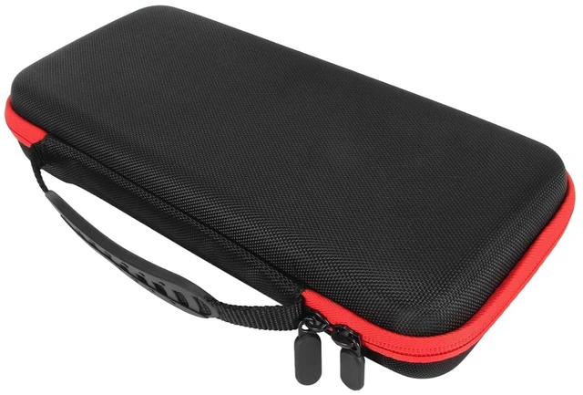 Main image of Handheld Game Console Carrying Case, Shockproof, Hard Carrying Case for Ally 7 inch Handheld Game Console with Dual Zippers, Portable Travel Bag (Red)
