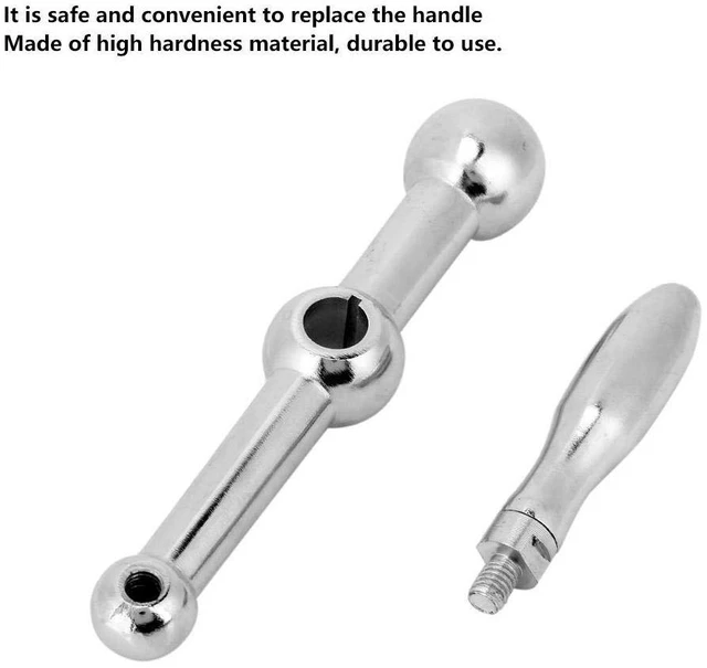 Alt view image 2 of 7 - Ball Crank Handle,16mm Inner Hole Diameter,D26 Milling Machine Ball Table Handle,Replace Handle for Most milling Machines