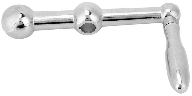 Alt view image 6 of 7 - Ball Crank Handle,16mm Inner Hole Diameter,D26 Milling Machine Ball Table Handle,Replace Handle for Most milling Machines