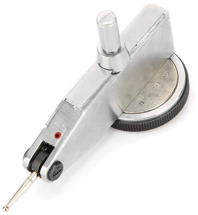 Alt view image 7 of 7 - Dial Test Indicator, 0-0.8mm 0.01mm Test Dial Indicator with Dovetail Clamp ans Storage Case, Aluminum Professional Dial for Mechanical Measurement
