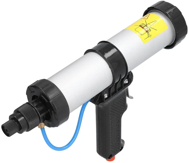 Main image of Pneumatic Caulk, Air Power Caulk Guns Heavy Duty Lightweight with Air Pressure Regulator for Building Decoration