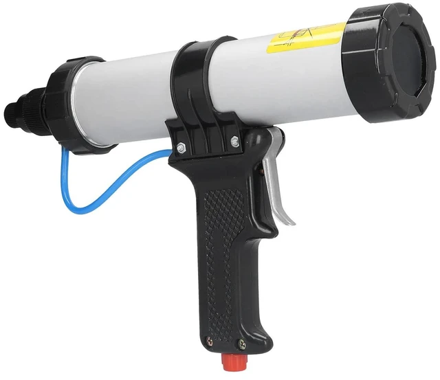 Alt view image 4 of 7 - Pneumatic Caulk, Air Power Caulk Guns Heavy Duty Lightweight with Air Pressure Regulator for Building Decoration