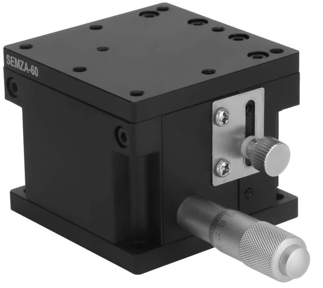 Main image of Manual Z Linear Stage,Micrometer Fine Tuning Bearing Slide Table,Precision Trimming Cross Roller Linear Position Stage 2.4 * 2.4in,for Precision Inspection, Equipment