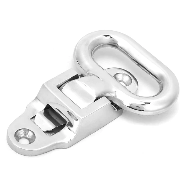 Alt view image 4 of 7 - Boat Transom Step,Hardware Transom Step,Stainless Steel Folding Boat Transom Step,Suitable for Ships, Yachts,car, 108 x 81mm