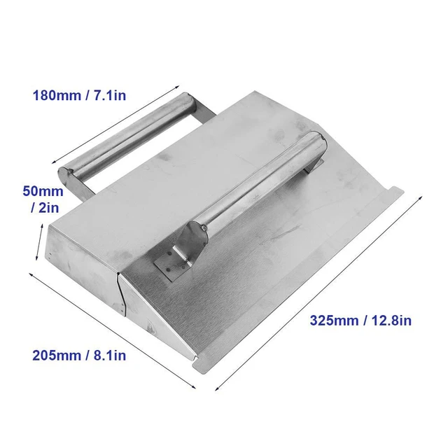 Alt view image 3 of 7 - Plastering Trowel, Corner Trowel, for Concrete Dry Lining