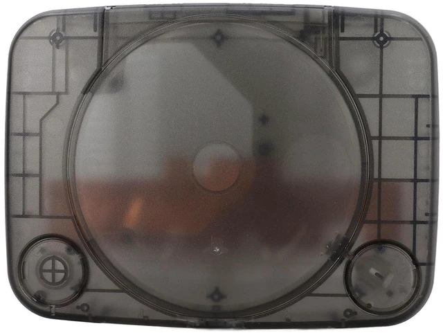 Alt view image 6 of 7 - Translucent Retro Console Case for PS1 with Complete Kit, Lightweight and Portable Console Case Replacement Compatible with SCPH 001 SCPH 101 SCPH 102 SCPH 103 All Versions