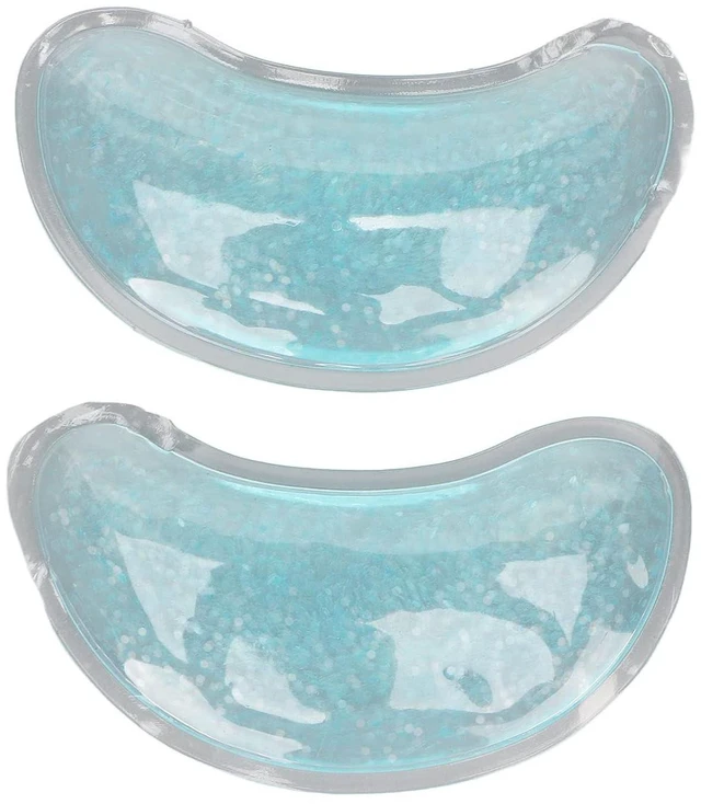 Alt view image 6 of 7 - Gel Eye Pad, Reusable Cooling Eye Pads Gel Eye Mask Under Eye Gel Pads Hot Cold Treatment for Eye Strain Eye Swelling Eye Redness