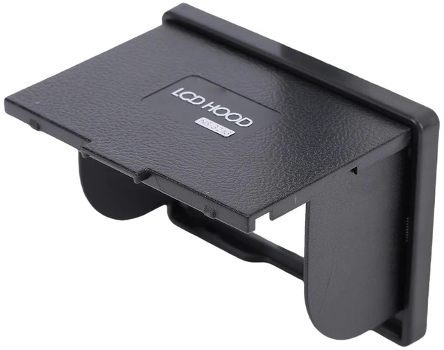 Main image of LCD Hood for 3.2 Inch Camera Screen, Magnet Sunshade Cover with Quick Disassembly, Blocks Strong Light, Fits D6 D750 D500 A7 A9 RX100 Series 5D2 7D 50D