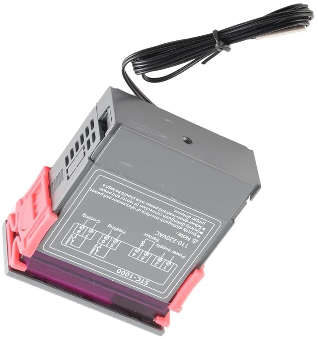 Alt view image 3 of 7 - Digital Temperature Controller, Auto Switching Cooling Control Machine -50~110 Easy for Monitoring (AC110~220V)