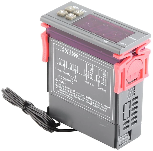Alt view image 4 of 7 - Digital Temperature Controller, Auto Switching Cooling Control Machine -50~110 Easy for Monitoring (AC110~220V)