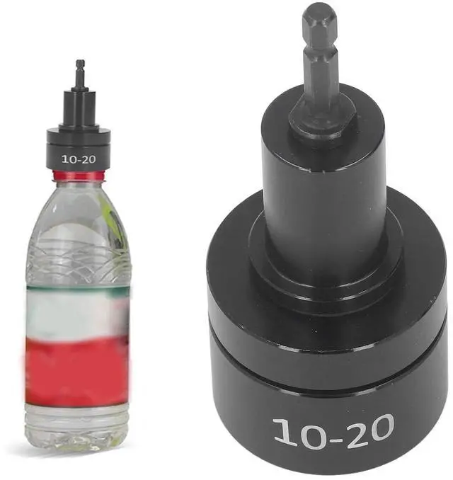 Main image of Easier Capping with Rubber Pad, Metal and Rubber Electric Capping Machine Bit for 10-20mm Bottle Covers, Simple to Install