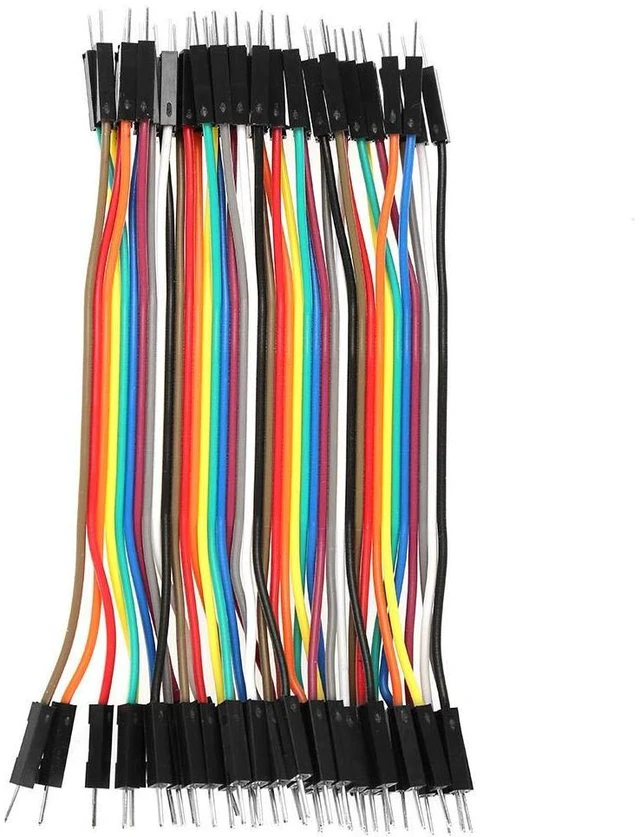 Alt view image 2 of 7 - 3PCS Jumper Wires Kit,10cm Multicolored 40pin Male to Female Male to Male Female to Female Colorful Jumper Wires Kit for Breadboard