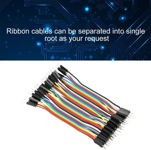 Alt view image 4 of 7 - 3PCS Jumper Wires Kit,10cm Multicolored 40pin Male to Female Male to Male Female to Female Colorful Jumper Wires Kit for Breadboard