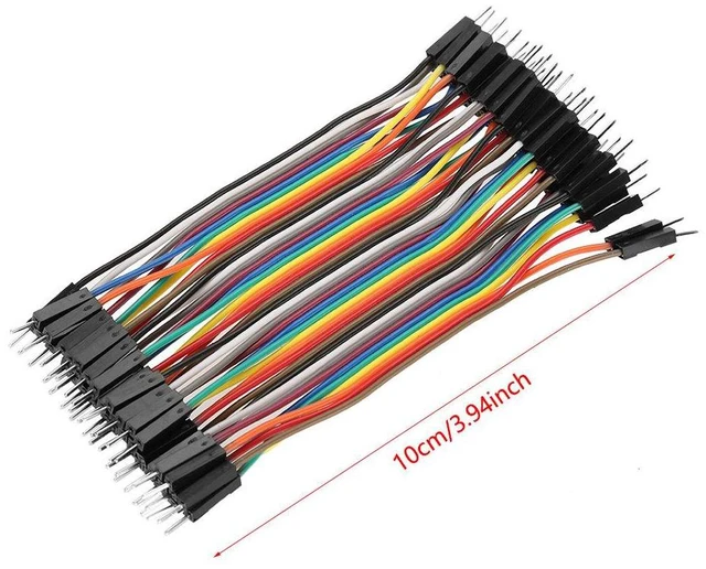 Alt view image 6 of 7 - 3PCS Jumper Wires Kit,10cm Multicolored 40pin Male to Female Male to Male Female to Female Colorful Jumper Wires Kit for Breadboard