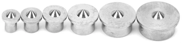 Alt view image 6 of 7 - 6PCS Dowel and Tenon Drill Center,4MM, 5MM, 6MM, 8MM, 10MM, 12MM Wood Dowel Center Point Pin,for Marking Exact Drill Location