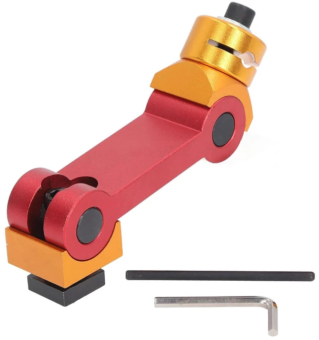 Main image of Adjustable CNC Work Stop Locator with Convenient Adjusting, Accurate Positioning, and Cemented Carbide Material for Mill Machine Workpiece T Slot