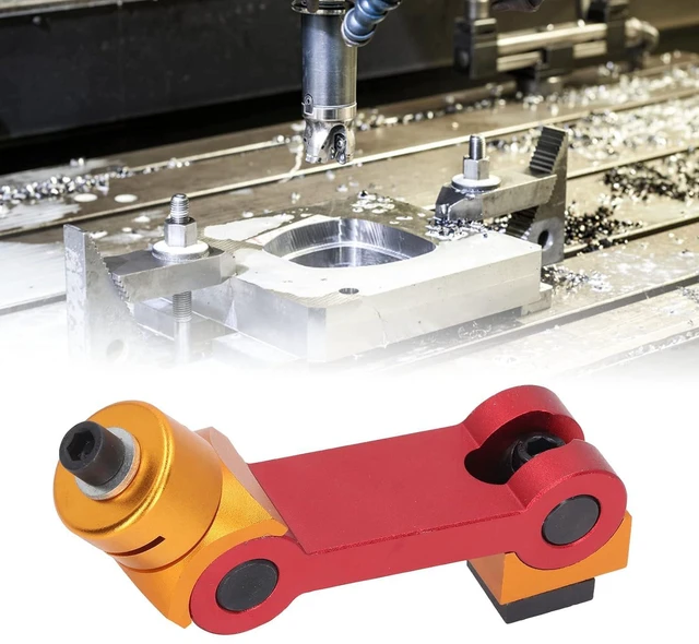 Alt view image 4 of 7 - Adjustable CNC Work Stop Locator with Convenient Adjusting, Accurate Positioning, and Cemented Carbide Material for Mill Machine Workpiece T Slot