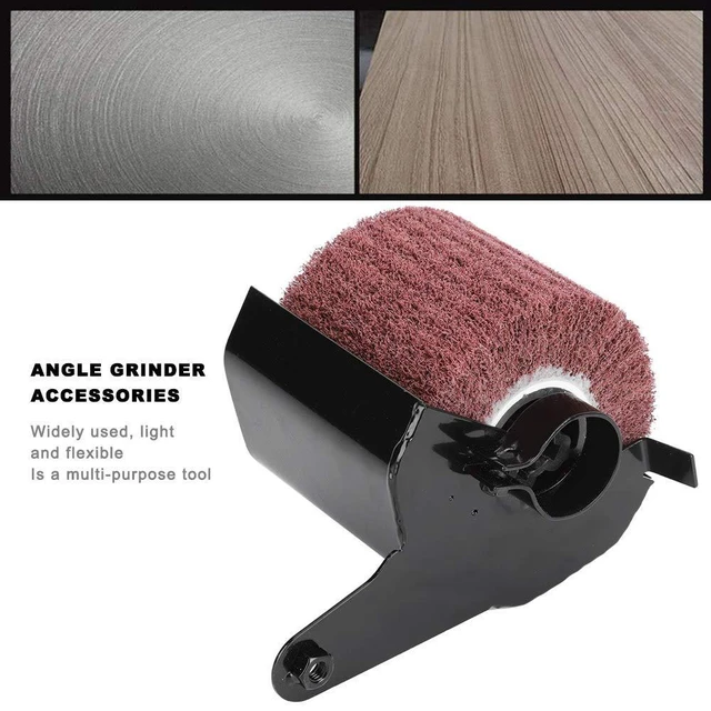 Alt view image 3 of 7 - Burnishing Polishing Machine and Attachment for Angle Grinder, Angle Grinder Accessories Polishing Wheel Drawing Machine