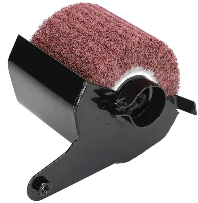 Alt view image 5 of 7 - Burnishing Polishing Machine and Attachment for Angle Grinder, Angle Grinder Accessories Polishing Wheel Drawing Machine