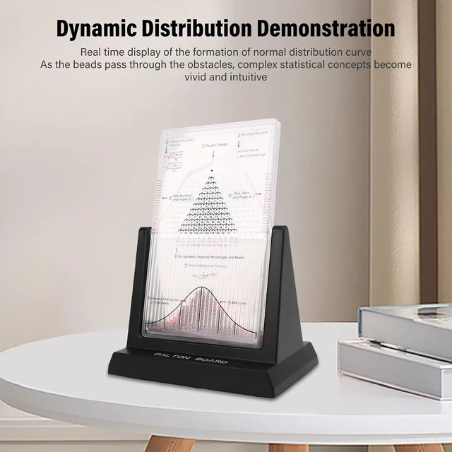 Alt view image 3 of 7 - Probability Demonstrator, Normal Distribution Model Physics Teaching Aid with Physical Experiment Model, for Classroom Demonstration