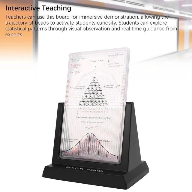 Alt view image 4 of 7 - Probability Demonstrator, Normal Distribution Model Physics Teaching Aid with Physical Experiment Model, for Classroom Demonstration