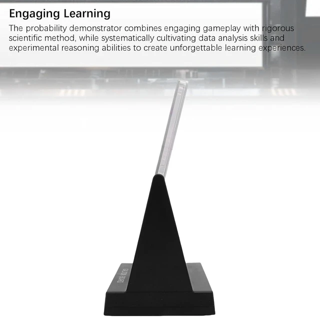 Alt view image 6 of 7 - Probability Demonstrator, Normal Distribution Model Physics Teaching Aid with Physical Experiment Model, for Classroom Demonstration