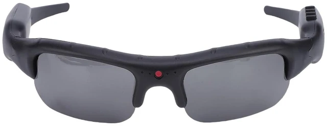 Main image of 1080P Camera Glasses Intelligent Anti Shake, Broad Filming Perspective with 4 Quick Buttons, Timelapse Recording, Phone Connectivity, Polarized Lens
