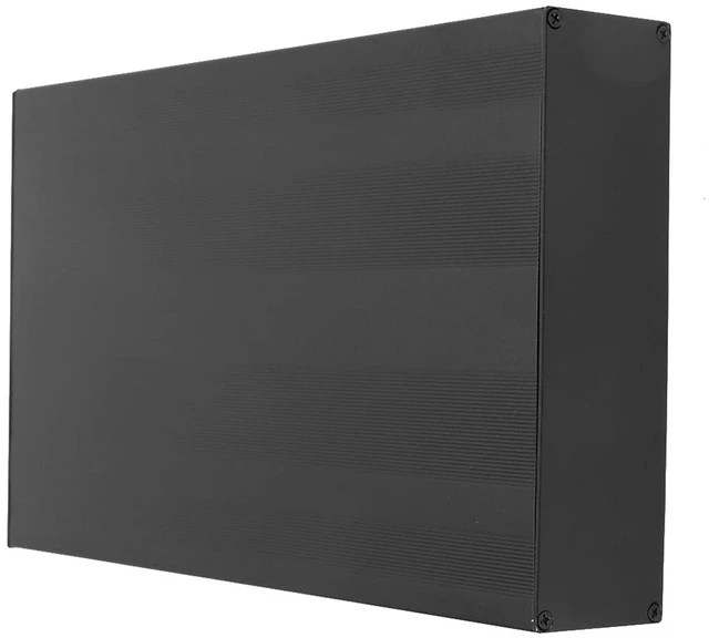 Alt view image 4 of 7 - Electronic Project Case,50 * 178 * 300mm Aluminum Alloy DIY Wiring Enclosure Instrument Case,Sand Blasting Heatsink Circuit Board PCB Cooling Box