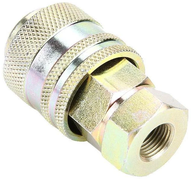 Alt view image 4 of 7 - 14Pcs Hydraulic Test Fittings, Hydraulic Test Point,Hydraulic Test Coupling Kit,Sealing,for Hydraulic System Pressure Detection